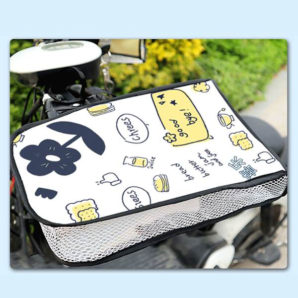 Styre Mesh Hansker Pustende Vanntett Solbeskyttelse UV-beskyttelse Styre Sommer Muffser for motorsykkeljente