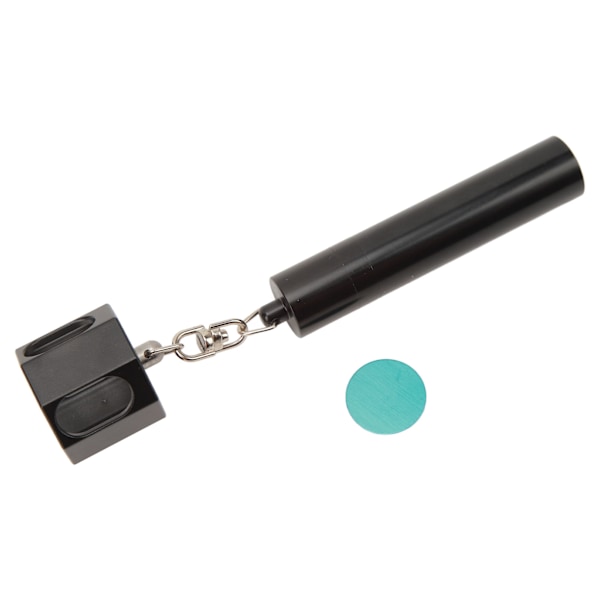 3 in 1 Pool Cue Liitupidin Magneettinen Biljardiliitulaatikko Biljardikepin Pään Piikittäjä Musta