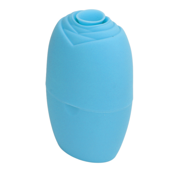 Ice Face Roller Silikon Ansiktsskönhet Ice Mold Face Massager Cube för hals och ögon blå