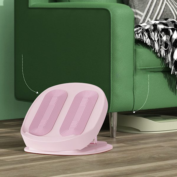 Calf Stretcher Slant Board PP Vad Stretching Fot Inversion Slant Incline Board för Indoor Fitness Pink 15 Gear