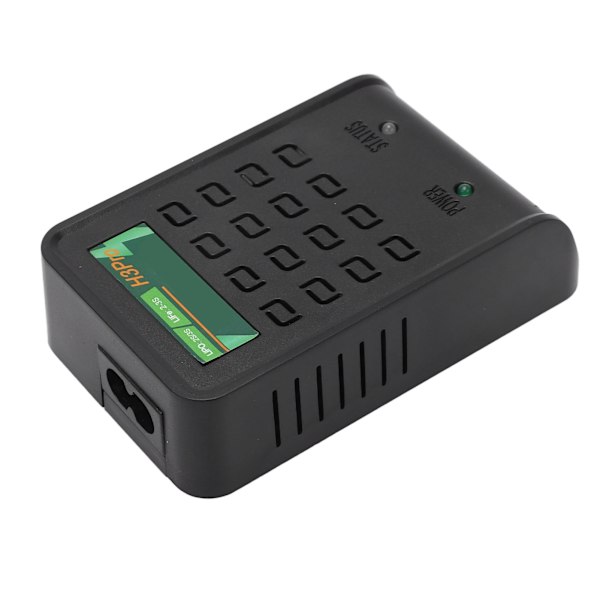 Hobbyfans H3 PRO Lipo Batterioplader 7,4 eller 11,1V Lipo Balance Oplader til RC Drone RC Legetøj Sort EU-stik 110‑240V