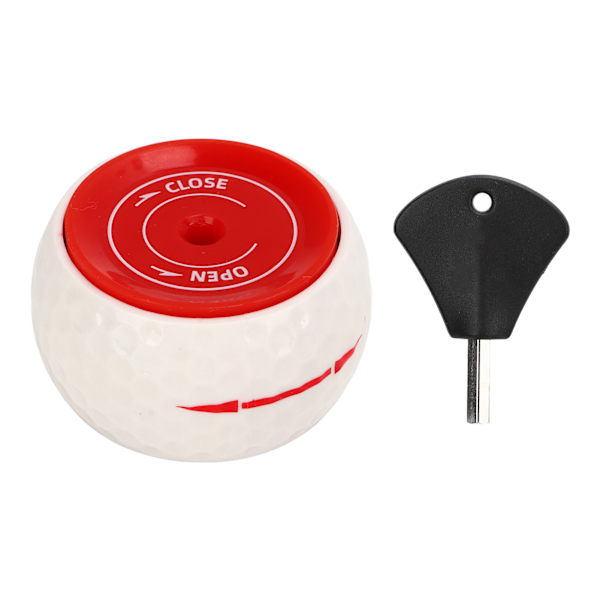 Putterhjul Golfball Justerbar puttingøvelsesball med sekskantlås for trening