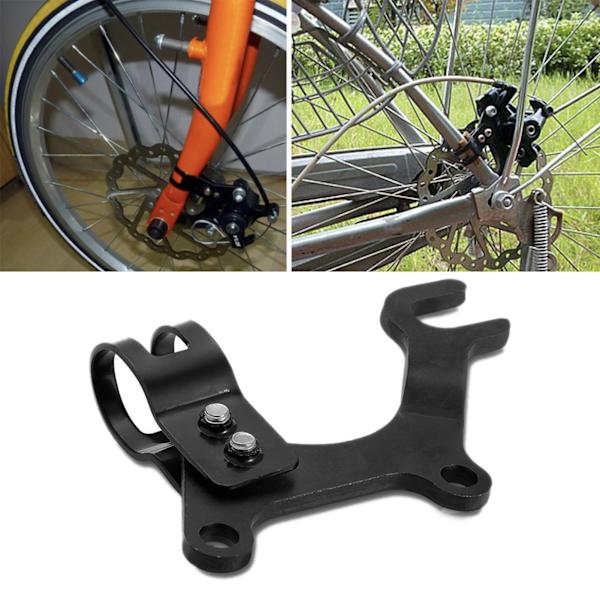 22 mm cykelskivebremsebeslag stål Let at installere Praktisk skivebremseadapterbeslag til mountainbikes