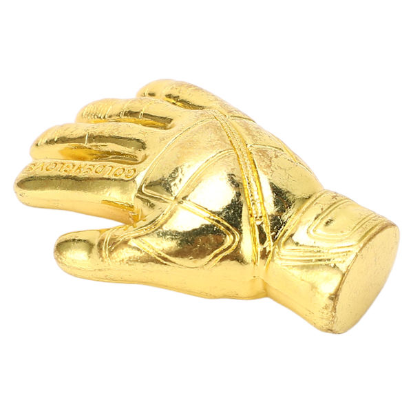 Guld fotbollshandske Award Guldpläterad fotbollshandske Award Ornament Golden Football Målvaktshandskar Trophy