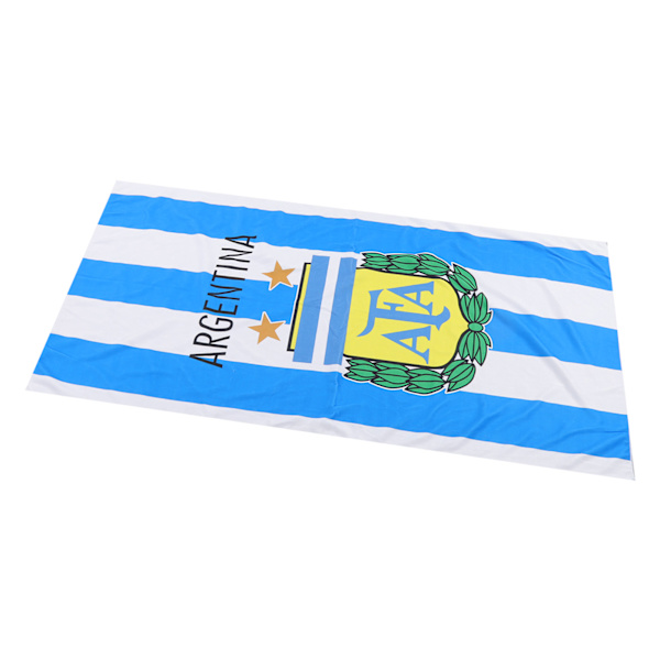 2022 Badehåndklæde National Team Sign Land Flag Strandhåndklæde 140x72 cm til gavefans