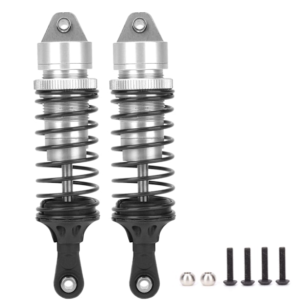 Aluminiumslegering forstærker bageste støddæmper Tilbehør Passer til ECX 2WD 1/10 RC Hobby CarSilver ECX1096S
