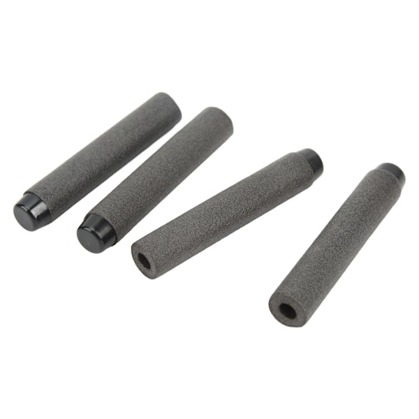 EVA Foam Dart Hollow Refill Dart Skjutbollspel Leksaker för Barn Pojkar Flickor Svart massivt huvud