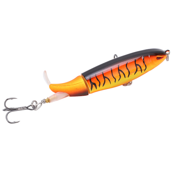 Fiskedrag Hard Bait Artificiell Minnow Lures med Treble Hook Swimbbait för basfiske#4