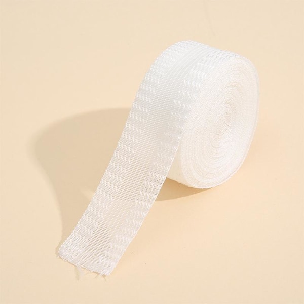 3/10m Självhäftande Snabb Byxfåll Strykning Byxfåll Förkortning Reparationsbyxor Lämpliga för Jeans DIY Sömnadsmaterial white 10mm