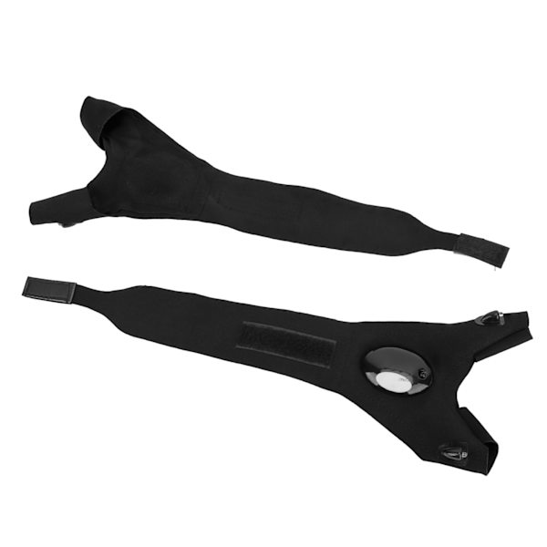 1 par LED Ficklampa Handskar Batteridrivna Half Finger Hands Free Ficklampa Handskar för Fiske Vandring Camping Svart