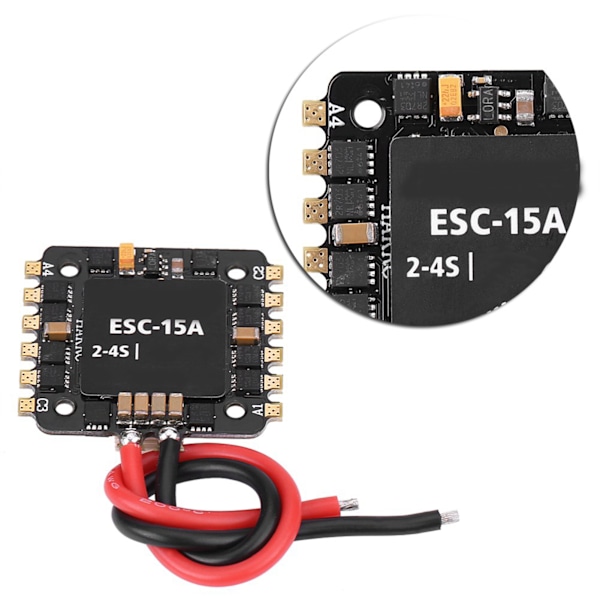 4 i 1 Mini Elektronisk Hastighetskontroll ESC for FPV Drone