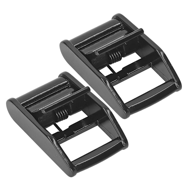 2 STK 304 Rustfrit stål Cam Buckle Spænder Webbing Press Spænder Binding Fastgørelseselementer Marine hardware Yachttilbehør 25MM