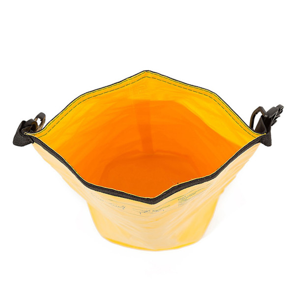 Vedenkestävä Bucket Bag Vedenkestävä Dry Bag Moderni Ulkoiluun Melonta Leirintään 15L Keltainen