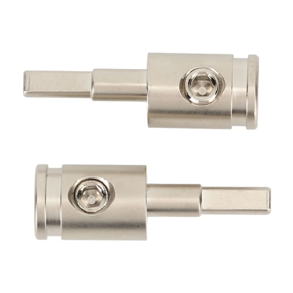 2 STK Amp Inngangsreduserer 0 Gauge til 4 Gauge Messing Strøm Jordingsledning Reduserer for bil Universal