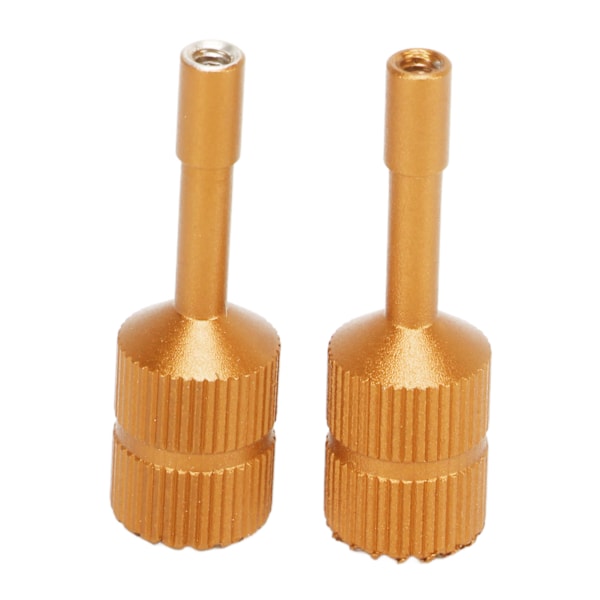 Drone Fjernkontroll Joystick Aluminiumlegering Utvidet Tommelspak for DJI Mini 3 Pro Fjernkontroll 2stk Gull