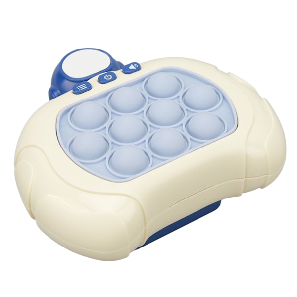 Push Pop Bubble Fidget Sensorisk leke Pedagogisk trykkavlastende Push Bubble-leke for barn over 3 år Blå