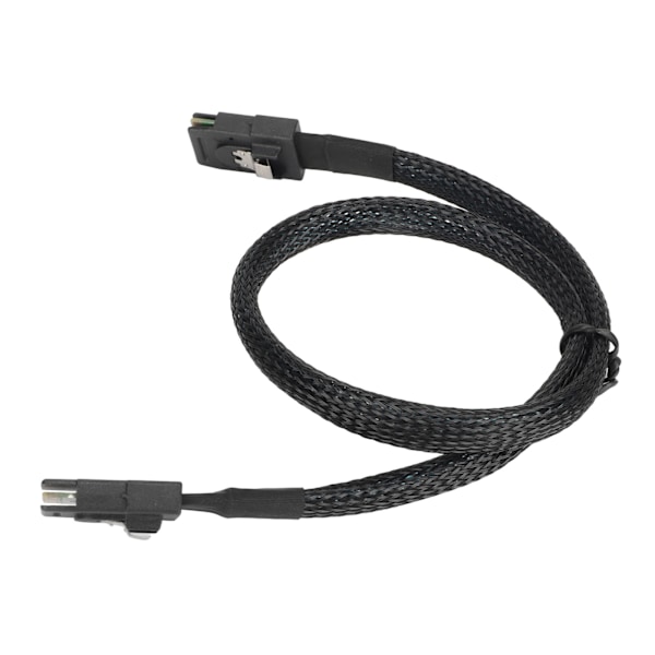 Mini SAS SFF 8087 -kaapeli, kaksois suora pää, tietokoneen palvelimen emolevy yhdistettynä array-kortin datakaapeliin 0,5 m / 1,6 jalkaa