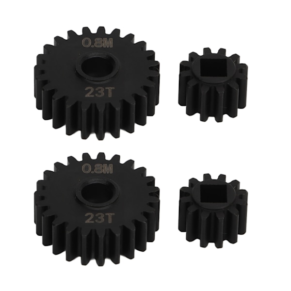 Stål Portalakselgir 12T 23T for Capra SCX10 III 1/10 RC Crawler Oppgraderinger Deler Tilbehør