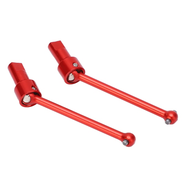 2 stk. forreste bageste drivaksel aluminiumslegering RC CVD forreste bageste drivaksel til Traxxas Latrax Teton 1/18 bil