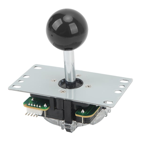 Arcade Joystick Gamepad DIY Joystick Arcade Game Fighting Stick Ersättningsdelar Pin Kretskort med kulhuvud Svart