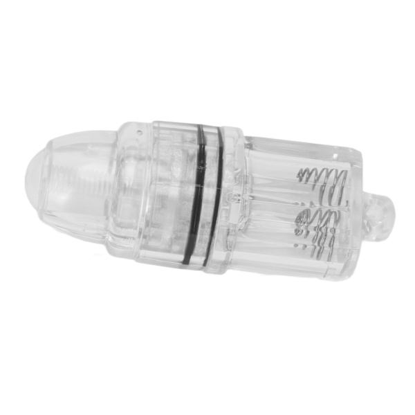 Deep Drop Fishing Light Transparent plast AA batteridrivet LED fiskeljus för trolling Hav Sötvatten Vit