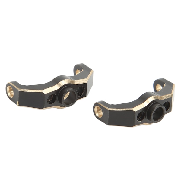 2kpl Caster Block C Hub Messinkiä lujaa lisävarustetta Traxxas 1/18 kiipeilyautoon
