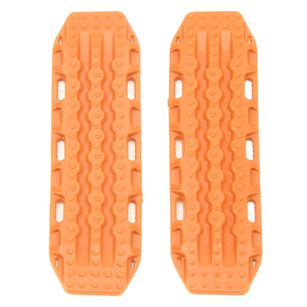 1 par Simulering Escape Board Plast Sand Stege Halkfri Escape Plate för 1/18 1/24 Skala RC Car Orange