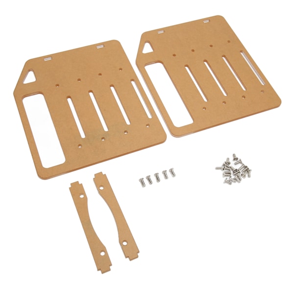 DIY Hårddiskfäste Flera Lager Noggranna Monteringshål DIY Akryl Hårddiskställ för Skrivbord 4 Lager