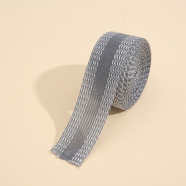 3/10m Självhäftande Snabb Byxfåll Strykning Byxfåll Förkortning Reparationsbyxor Lämpliga för Jeans DIY Sömnadsmaterial grey 3m