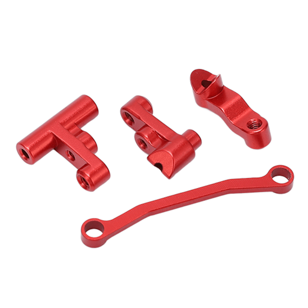 RC-styreenhed Aluminiumlegeringserstatning Udsøgte opgraderingsdele til Traxxas LaTrax Teton 1/18 RC Car Red