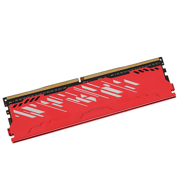 Desktop Minnesmodul Röd DDR4 2666MHz 21300 Bandbredd Aluminiumlegering Gaming RAM för Datorchassi Uppgradering 4GB
