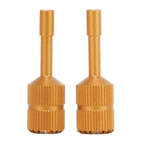 Drone Fjernkontroll Joystick Aluminiumlegering Utvidet Tommelspak for DJI Mini 3 Pro Fjernkontroll 2stk Gull