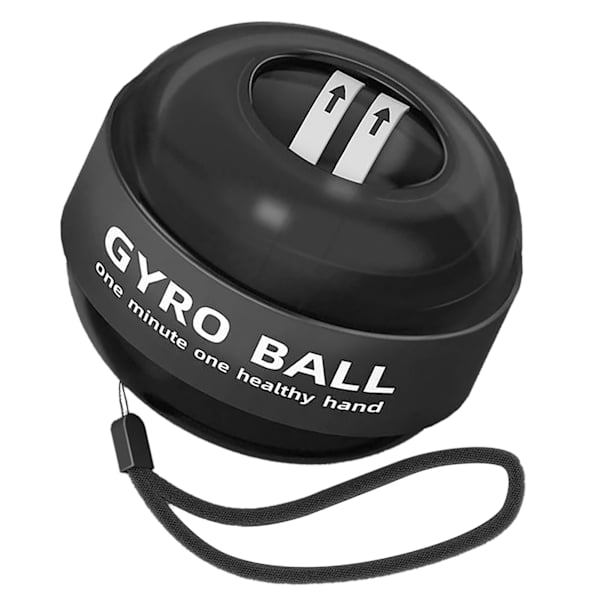 Handledstränarboll Autostart Slappna av Minska tryck Handledsförstärkare Träningsboll Svart