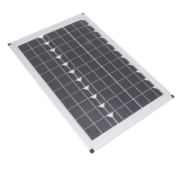 100W solpanelsett Monokrystallinsk solcellemodul med vanntett 20A 12V 24V kontrollenhet for bilcamping