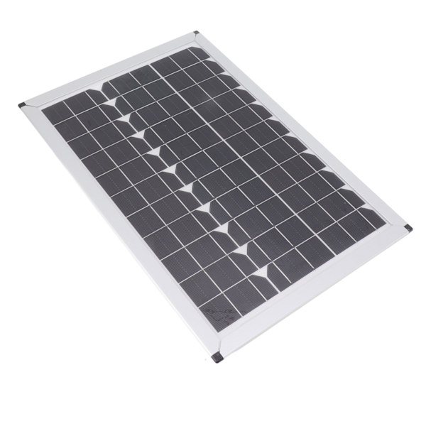 100W solpanelssæt Monokrystallinsk solcellemodul med vandtæt 20A 12V 24V controller til bilcamping