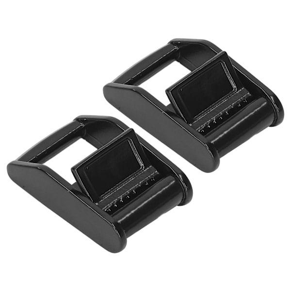 2 STK 304 Rustfrit stål Cam Buckle Spænder Webbing Press Spænder Binding Fastgørelseselementer Marine hardware Yachttilbehør 25MM