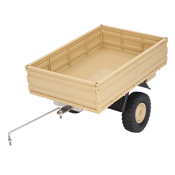 RC-auton perävaunu Kaukosäädin Lastinpidike P06 Unimog-mallille RC-auton varaosat Tarvikkeet Keltainen