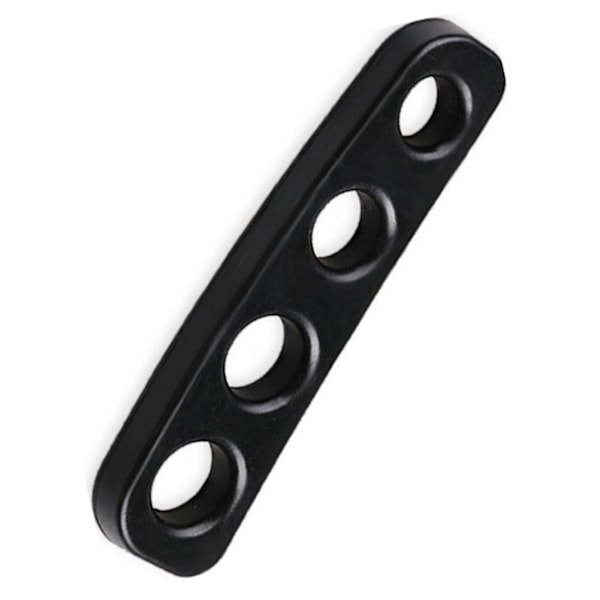 Basketskyttetränarhjälp Tonåring för nybörjare Förbättra stabiliteten Flexibel silikonbollfingerskyttetränare Svart L (8,5-9,5 cm/3,35-3,74 tum)