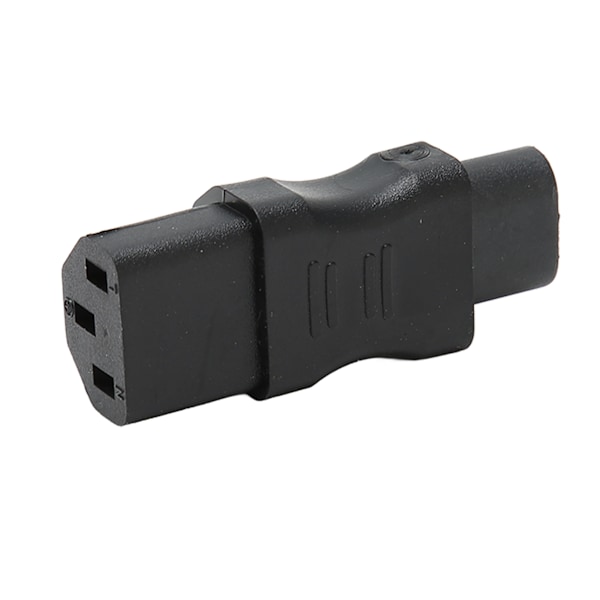4 STK IEC320 C8 til C13 Strømkabeladapter PVC-hus IEC320 Strømstikadapter til Bærbar Ups Stik