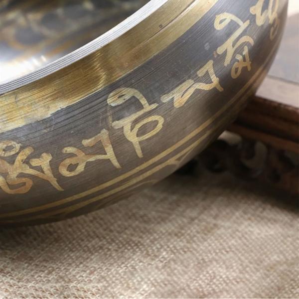 Tiibetiläiset laulukipot Set Käsintaottu Nepal Meditaatioäänikulho joogaan, meditaatioon, mindfulnessiin ja parantamiseen