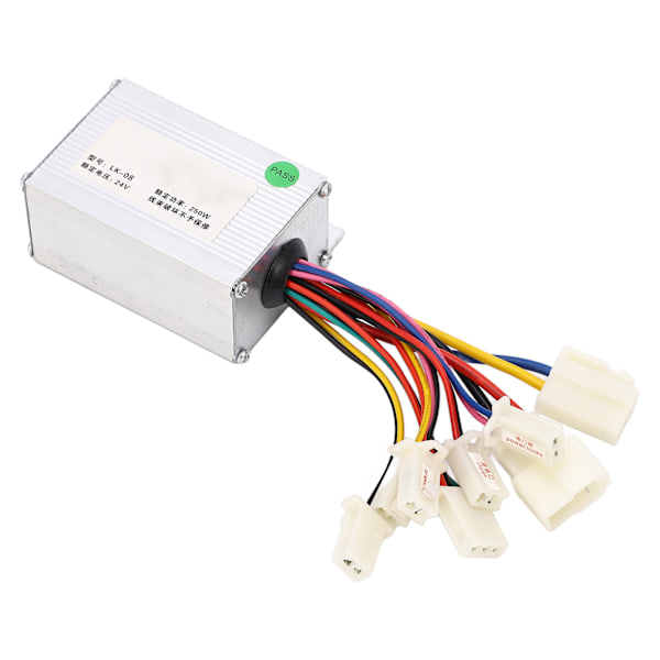 24V 250W motorbørstet controller Lithium elcykel hastighedsregulator Motor reservedele