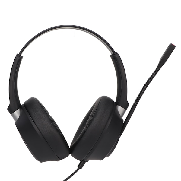 Binaural Kundtjänstheadset ENC Brusreducering 3,5 mm Kommunikationsheadset med HD-mikrofon för datorer
