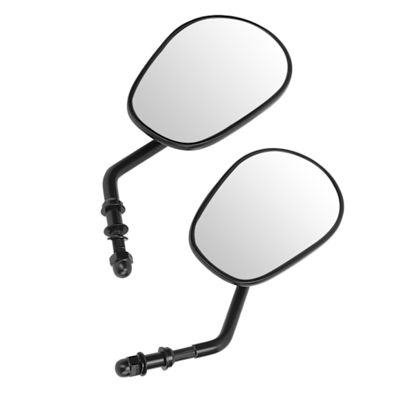 2 stk Motorsykkel Bakspeil Metall Glass Linse Erstatning for Rocker C 2008‑2009