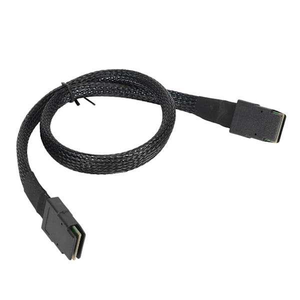 Mini SAS SFF 8087 -kaapeli, kaksois suora pää, tietokoneen palvelimen emolevy yhdistettynä array-kortin datakaapeliin 0,5 m / 1,6 jalkaa