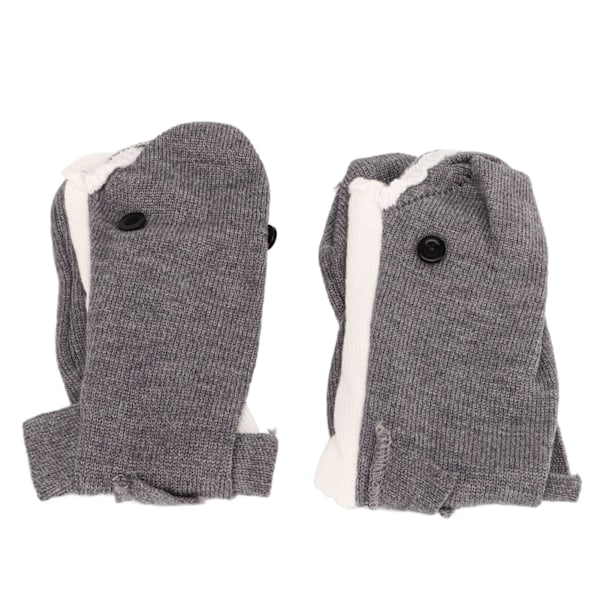 Roliga djurstrumpor Vintervarma tjocka unisex bomullsstickade golvstrumpor till julklappar Shark
