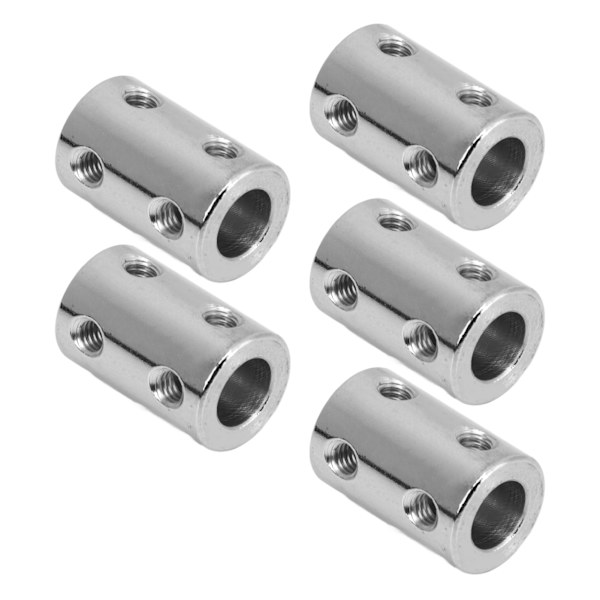5 st axelkopplingssats 6-8 mm motorkoppling 4 mm hål 22 mm längd 14 mm diameter skarvkontakt för mekanisk transmission