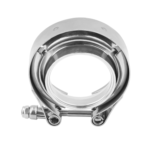 4 Tums V-Band Klämma Fläns Kit för Turbo Avgassystem Downpipes Rostfritt Stål