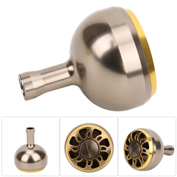 38MM Täysmetallinen Kalastuskelan Kahvan Muokkaus Power Knob -kela 2000-6000 mallin hyrräkeloille (Café d'or)