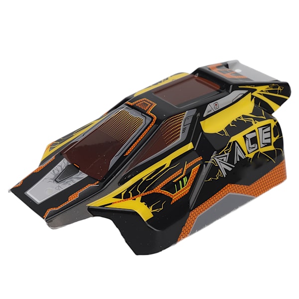 RC bilkarosseri skall PVC høy slagfasthet bil karosseri skall ramme reservedeler for SCY 16201 1/16 RC bil gul