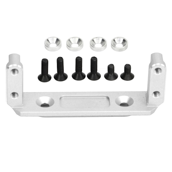 RC Car Servo Mount Aluminiumlegering Servo Mount för Capra UTB10 1/10 RC Crawler Uppgraderingar Tillbehör Silver